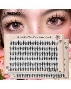 YSDO 120 Bundles Individual Eyelashes Russia Natural Mink False Lashes Extension Fluffy Volume Fake Eyelash Cluster Makeup Cilia