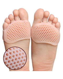 2PCS Silicone Gel Insoles Toe Separator Thumb Valgus Orthopaedic Foot Protector Bunion Adjuster Hallux Guard Feet Care Cushion