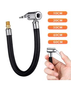 10/20/30/60cm Car Tire Air Inflat Extension Hose Motorcycle Tyre Inflation Tube Adapter Connector Hose Car Exterior Accessories