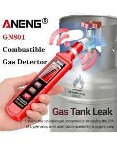 ANENG GN801 Gas-sensitive Semi-conduct Detector 300~10000PPM Gas Leakage Analyzer Combustible Meter Environment Test Sensor Tool