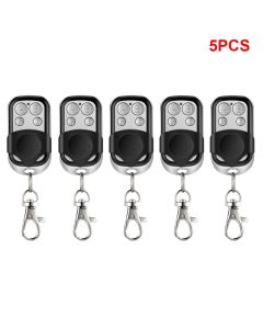 Universal 4 Buttons Garage Door Opener Remote Control 433MHZ Clone Fixed Learning Rolling Code Duplicator Garage