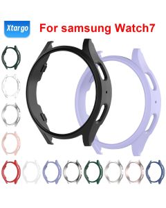 PC Case for Samsung Galaxy Watch 7 47mm 40mm 44mm SmartWatch Cover Protector Hollow Bumper All-Around for Galaxy Watch 7