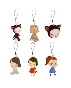Nara Yoshitomo Phone Charm Keychain Acrylic Nara Yoshitomo Small  Mobile Phone Chain Key Rin Accessories Fans Gifts