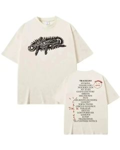 Y2K Utopia Travis TS Hip Hop Graphic T Shirt For Men Top Tee UTOPIA Streetwear Swag Street Rapper Fan Club T-Shirt S-5XL
