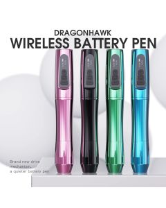 Dragonhawk H3 Wireless Tattoo Machine for Permanent Makeup Pen Beginner Eyebrows Lips Artist Supplies