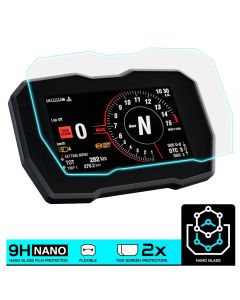 Fit for Ducati Diavel V4 V 4  2023 + Motorcycle Dashboard HD Cluster Screen Scratch Protection Nano Glass Film