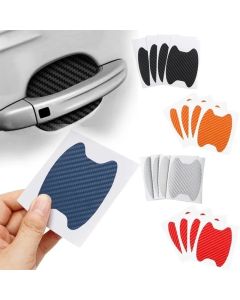 4pcs Car Door Sticker Carbon Fiber Styling Scratches Cover For Swift Sport Zc33s Camaro Body Kit Vw Cc Porsche 991.2 Malibu
