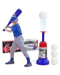 Children Baseball Ball Toys Games for 3+Year,Adjustable Automatic Pitching Baseball Machine Toy Sets for Kids Outdoor Toys Gift