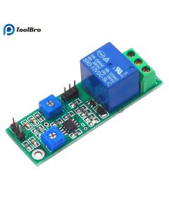 12V Hysteresis Voltage Comparator Module Threshold Adjustable Switching Value Relay Dual Output Jitter Elimination Control Board
