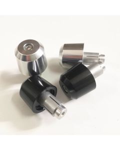 Retrofit Motorcycle Universal Aluminum Alloy CNC Handlebar Silver or black Balance Block Bar End Cap With Dia 7/8 "22mm