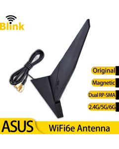 Original ASUS Wifi Tri-Band Antenna Brand New 2.4/5/6G Amplifier for ROG Z390/490 X570 B360/460 Motherboard Router Network Card