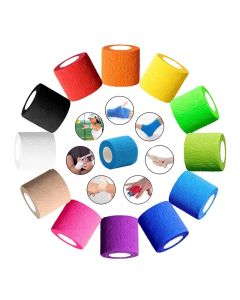 Sports Bandage Elastic Elastoplast Self Adhesive Tape Protect Wrist Palm Finger Arm Shoulder Knee Ankle Pets Leg Tattoo Safety