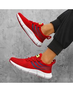 Men Casual Sports Shoes Breathable Lightweight Sneakers Anti-slip Flats Outdoor Running Walking Tenis Athletic Jogging Shoes