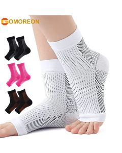 1Pair Neuropathy Socks for Men Women, Soothe Compression Socks for Neuropathy Pain,Ankle Brace Plantar Fasciitis Swelling Relief
