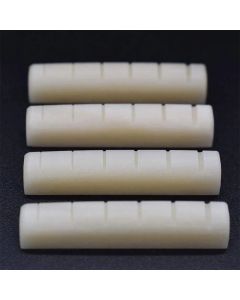 Guitar UNBLEACHED BONE Nut 43/44/45mm Acoustic Folk Saddle 72/74/76mm Luthier DIY Bridge Builder Bone Guitar Nut