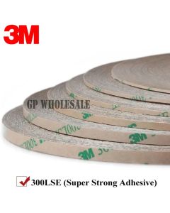 Promotion! 1mm/2mm/5mm/3mm/10mm Choose, 3M 300LSE Super Strong Double Sided Adhesive Heavy Duty Tape for LCD Lens Digitizer 55M