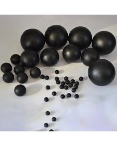 1-1000Pcs Dia 2/2.5/3/3.5/4/4.5/5/5.5/6/6.8-53mm Black Solid Rubber Ball Round Sealing Rubber Ball Industrial DIY Parts