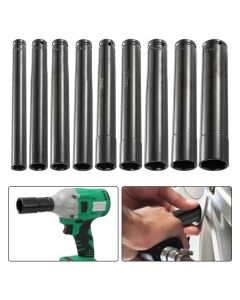1pc 200mm Long Wrench Socket 1/2" Drive Deep Wrench Socket Adapter Spanner Converter Reducer Electric Hex Wrench Deep Sockets