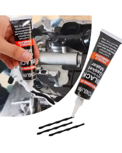 Automotive Gasket Sealant Car Engine Black Silicone-free Sealant Universal Waterproof Oil-resistant Adhesive Glue Repair Sealer