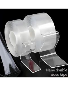 Ultra-strong Double-sided Adhesive Nano Tape Transparent Waterproof Extra Strong Sticky Strip Heavy-duty Two Side Tape