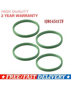4PCS  Sealing Rubber Ring Intercooler Turbocharger Pipe Sealing Hose O-RING 3C0145117F For AUDI A1 A3 A4 Car 1J0145117G