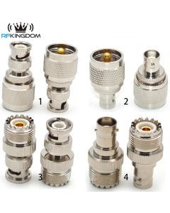 PL259 SO239 UHF To BNC Q9 SL16 Male Female Adapter PL-259 S0-239 Straight RF Coaxial Connector Copper Brass