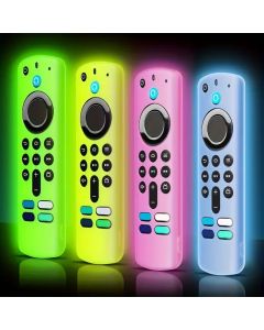 Silicone luminous remote control cover for Alexa Voice Remote (3rd Gen) L5B83G 2021 Release, Fire TV Stick 4K 2nd Gen  (2021)