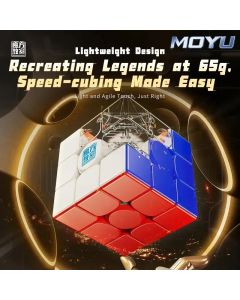 MoYu RS3M V5 3X3 Magnetic Magic Speed Cube Professional Fidget Toys RS3 M 2023 V5 Cubo Magico Puzzle