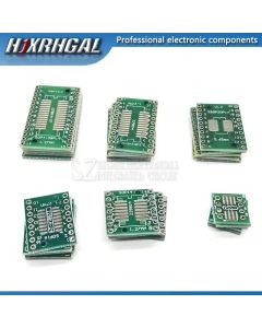 30PCS PCB Board Kit SOP24 SOP8 SOP14 SOP16 SOP20 SOP28 SMD Turn To DIP Adapter Converter Plate   SOP 8 14 16 20 24 28 Ibuw