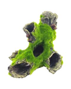 Aquarium Tree Trunk Decoration Resin for Fish Tank Decoration for Hiding Shrimp and Fish Landscape Rock Hiding Cave