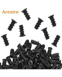 20/30/50/100 PCS Computer Case Fan Screws Black, Fan Screws PC, Fan Screws