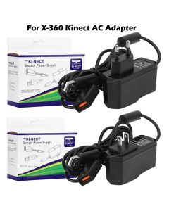 1PCS NEW AC Power Supply 100V-240V Kinect AC Adapter USB Charging Charger For Xbox 360 / Slim Kinect Sensor EU/US Plug