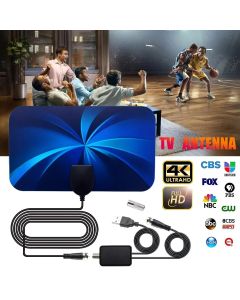 Digital TV Indoor Antenna Ground Wave Mini Hdtv Antenna Hdtvt2 Antenna For Car Antenna RV Travel Smart TV
