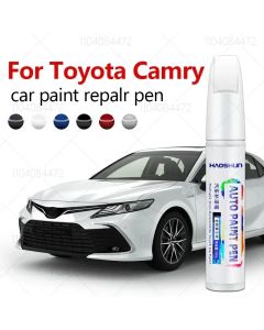 For Toyota Camry 1982-2025 V60 70 80 50 Paint Repair Pen Touch Up Scratch Remover DIY Auto Accessories Black White Gray Red Blue