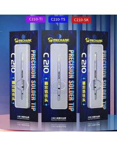 Mechanic C210 Soldering Iron Tips 210 Tips for  T210-A T210-NA Sugon T26/T26D Soldering Handle Soldering Station Welding Tip