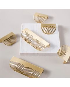 Leaf Shape Brass Gold Cabinet Pulls Furniture Handles Kitchen Door Handle Copper Drawer Pull Knobs Cupboard Handle