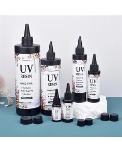 UV Resin Glue Quick-Drying Clear Hard Epoxy Resin Glue For Jewelry Making Bonding Glass, Metal, Wood DIY Craft Decor