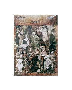 83PCS vintage Tent Decoration Collage Materials Portrait Photos Thick Card JunkJournal Retro Character Fragments
