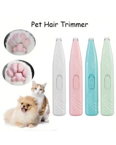 1 non battery pet shaver electric clipper suitable for cats and dogs. It can be used to shave foot hair, buttocks hair, eyes hai