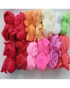 5pcs Silk Flowers For Home Decoration Special DIY Nylon Stocking For Flower Making Nylon Material Flowers For Wedding Décor