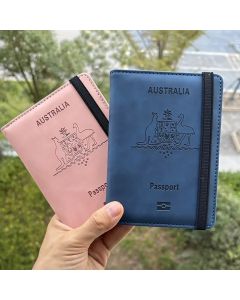International Travel Essentials Australian Passport Covers Rfid Personalized Passport Holder Wallet with rfid