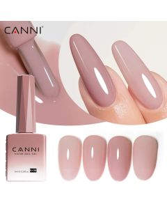 Canni Nail Gel Polish Jelly Nude Color HEMA FREE TPO FREE 9ml Transparent Semi Permanent Natural Nude French Nail Gel Lacquer