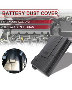 Car Battery Cover Protector Negative Electrode Guards Waterproof Accessories For Volkswagen VW Tiguan 2016-2018 Skoda Kodiaq