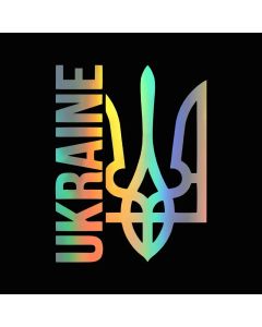Ukraine Трезубец, Тризуб Car Sticker Waterproof Vinyl Decal Car Accessories Decor Pegatinas Para Coche