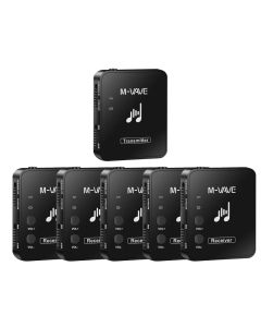 M-Wave Wp-10 2.4G Wireless Headphone Earphone Monitor Wireless System Earphone Transmitter Receiver Streaming for Stereo M8