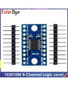 3.3V 5V TXS0108E 8 Channel Logic Level Bi-directional Converter Module TXB0108 Mutual Convert Module TXS0108