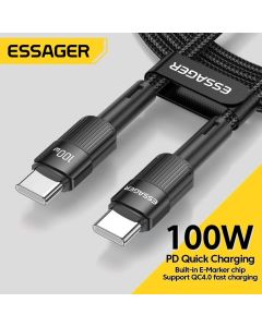 Essager 100W C To C Type C Cable USB C PD Fast Charging Charger Wire Cord For Macbook Samsung Xiaomi Type C USB C Cable
