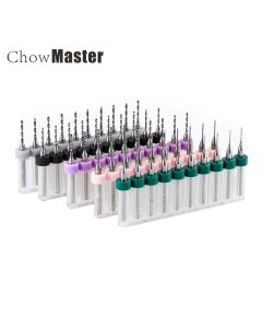 PCB 10 Stuks/Set Carbide Micro Boren Drill Bit 0.1Mm Tot 6.0Mm Diameter  3.175 schacht 10 Stuks PCB Drill Bit Set