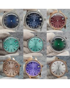 33mm Watch Case with Bubble Crystal Whole Case Women's Cocktail Case Steel Conversion Watch Accessories for NH35 NH36 Movement