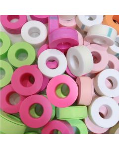 10 Rolls Silicone Gel Eyelash Tape for Lash Extension Non-woven Tape Under Eye Pads Mix Color Breathable Eye Sticker Eye Patches